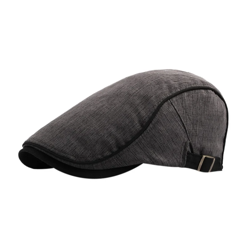 

Classic Men Golf Cap cotton beret men British cap female universal breathable Hat wholesale Outdoor Cap Visor