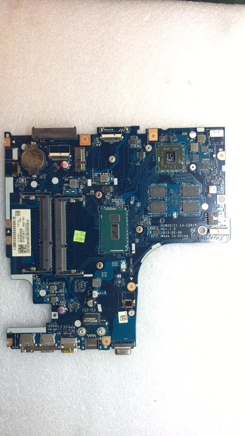 KEFU AIWZ0/Z1 LA-C281P материнская плата для ноутбука Lenovo Z51-70 ноутбук Процессор I7 5500U R7 M360 2G