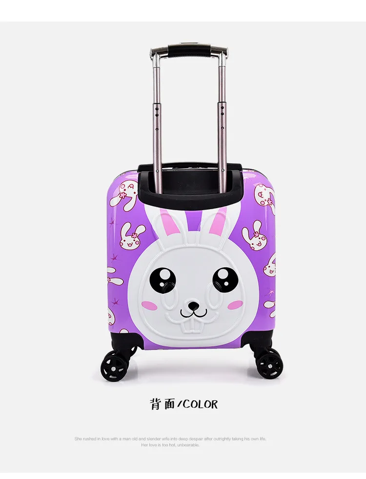 rolling luggage for girls