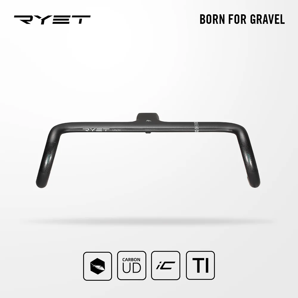 2022 Gravel Carbon Road Bike Handlebar OD2 Exotropism 28.6mm/31.8mm ...
