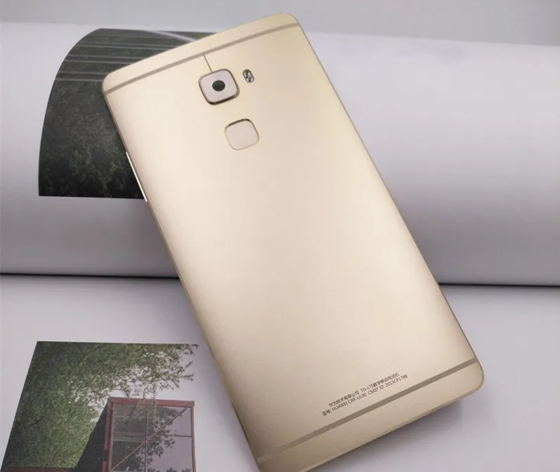 Подарок+ задняя крышка чехол для huawei mate S с отпечатком пальца гибкий с объективом камеры+ Кнопка громкости - Цвет: Черный