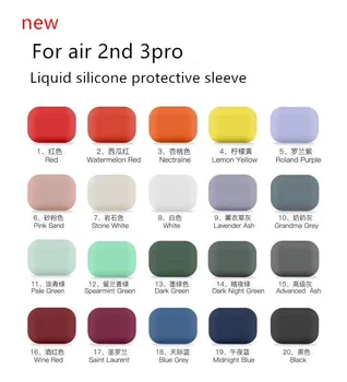 

In Stocks New Silicone Cases for Airpods1 2nd Luxury Protective Earphone Cover Case for Apple Airpods Case 1&2 Shockproof Sleeve