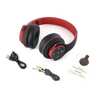 

Touch Wireless Headset A2DP Headphones with Microphone Support FM & Card Reader Function OY5 PLUS