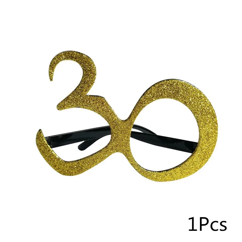 Chicinlife 30/50th/60th с днем рождения Photo Booth Prop юбилей день Рождения Вечеринка мужчина женщина стиль подарок смешной декор поставки - Цвет: 30th