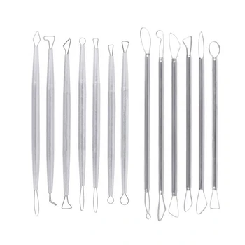 

Polymer Clay Tools Pottery Ceramic Sculpting Tools Carving Ribbon Wire End Loop Clay Tools Set