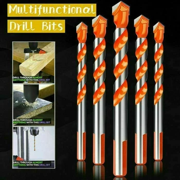 

Construction Drill Bit Multi-functional Bits Set For Tile Glass Ceramic Marble