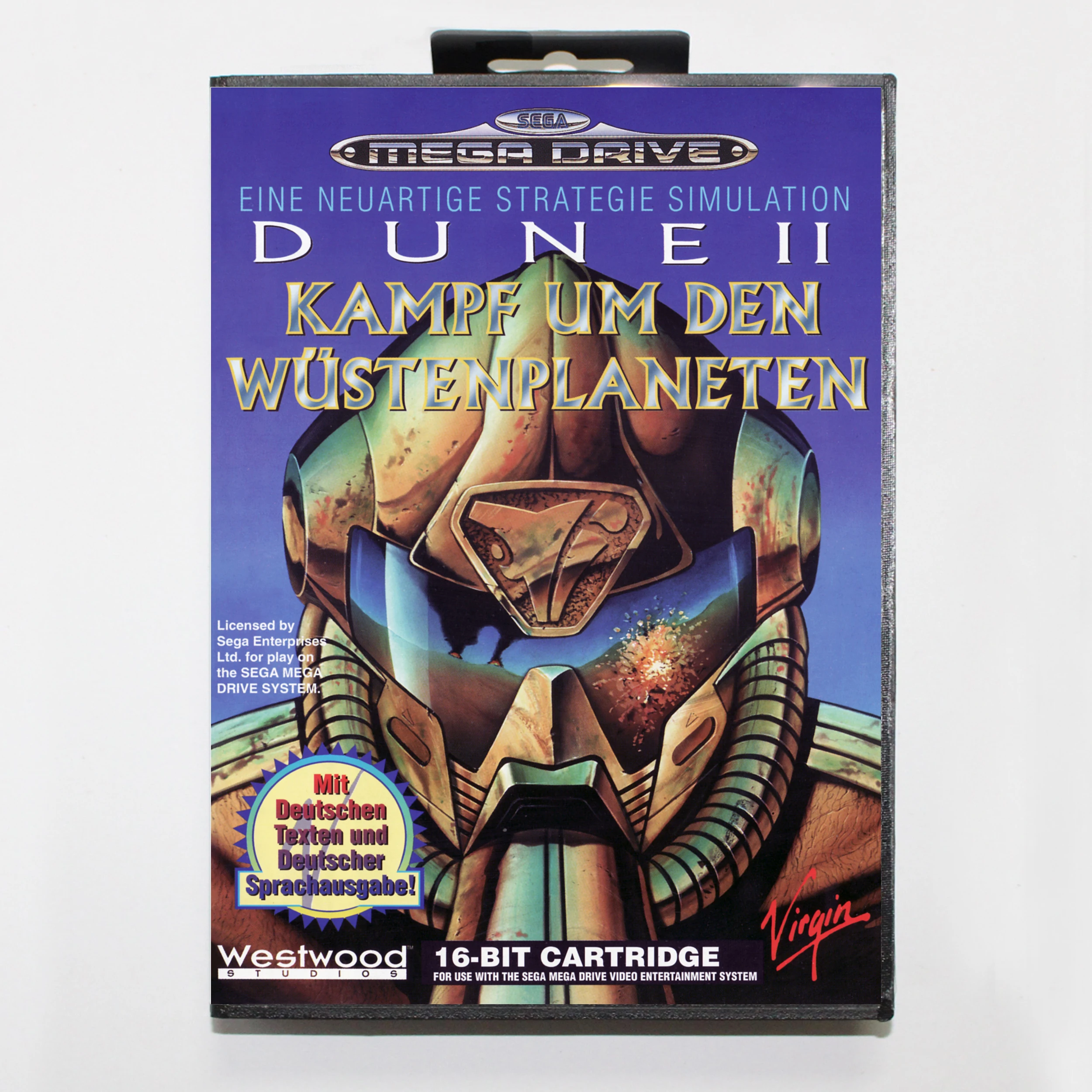 Dune 2 Битва за Arrakis Коробочная версия 16 бит MD игровая карта для sega MegaDrive sega Genesis system