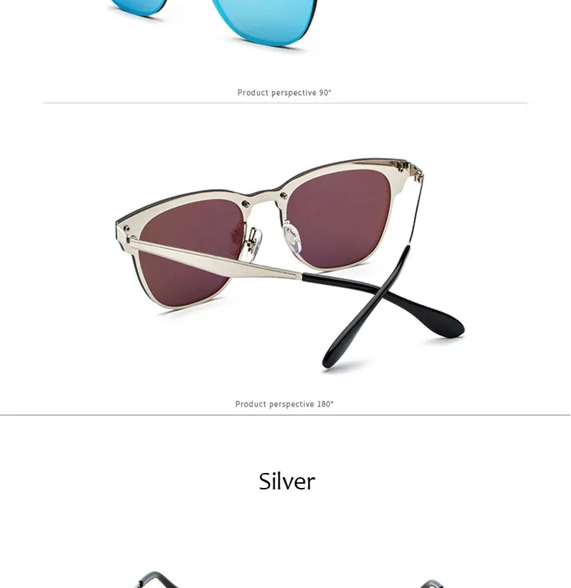 RBRARE Designer Sunglasses Women High Quality Mirror Luxury Sunglasses Women Siamese Square Sunglasses Women Vintage Oculos