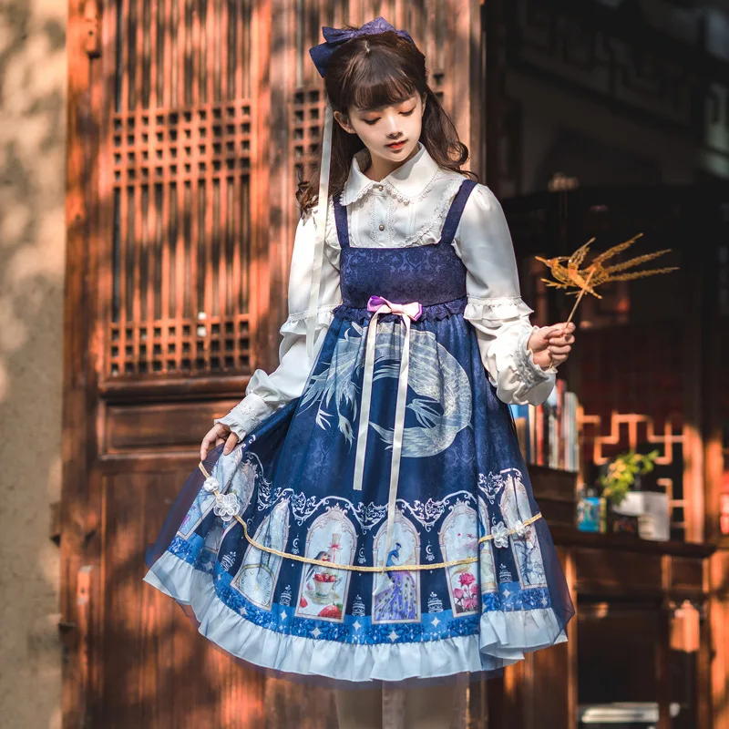 Birds & Phoenix ~ Vintage Casual Lolita JSK