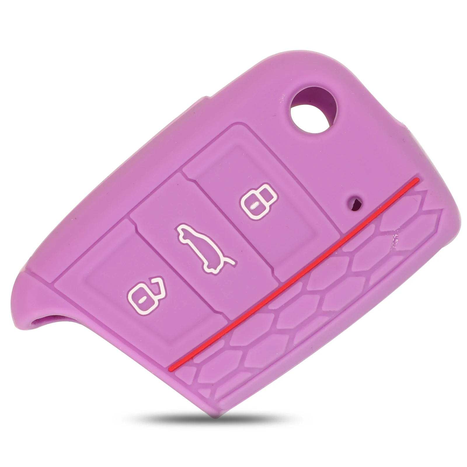 Remote 3 Buttons Car Key Case Cover For VW Golf 7 mk7 Skoda Octavia A7 New Polo Key Portect Case Folding Flid