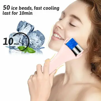 

Massager Beauty Instrument Stainless Steel Ice Roller Lift Firming Face Relief Fatigue Skin Care Face Ice Roller Massager