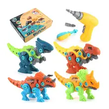 

DIY Disassembly Assembly Dinosaur Toy Set Screw Nut Combination Assembling Dinosaur Model Educational Toy For Children