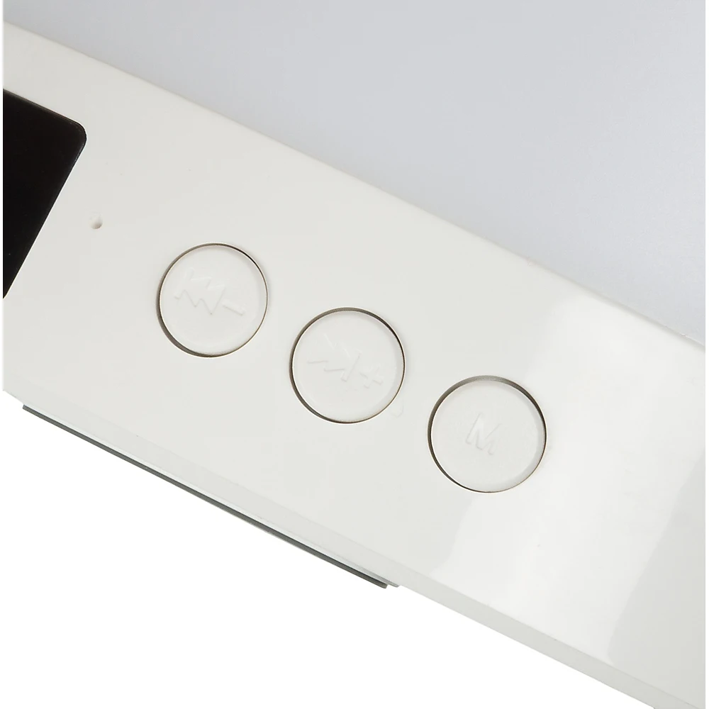 Колонка порт. Ginzzu GM-893W белый 5W 1.0 BT/3.5Jack 1800mAh