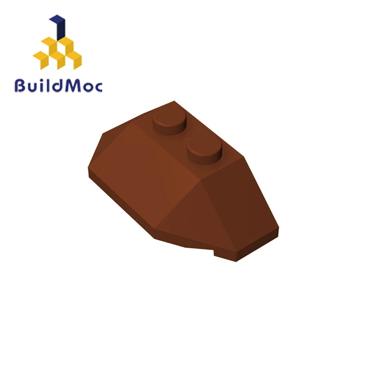 BuildMOC 47759 4x2 детали для строительных блоков DIY логотип развивающие творческие подарочные игрушки - Цвет: M0443-08