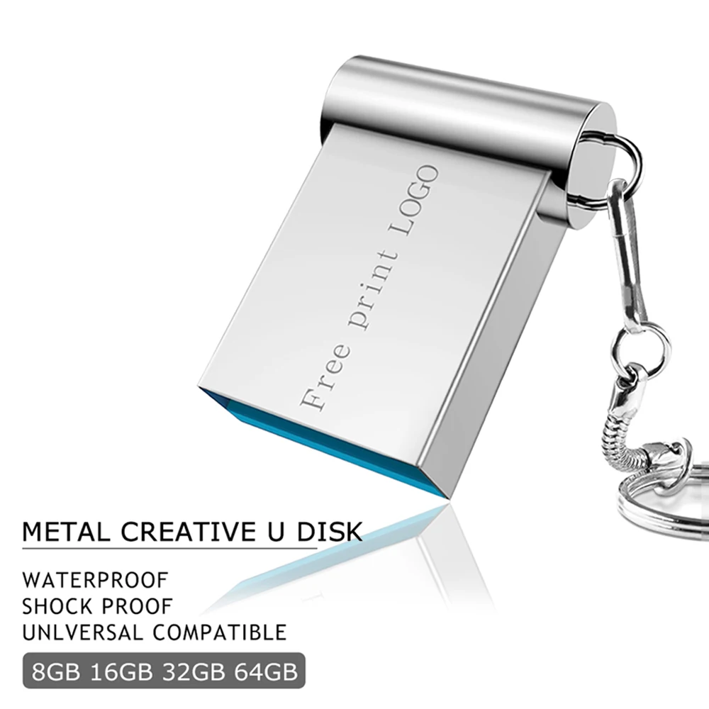 Mini pen drive 32GB pendrive metal usb flash drive 2 0 flash memory stick 16GB Key 1