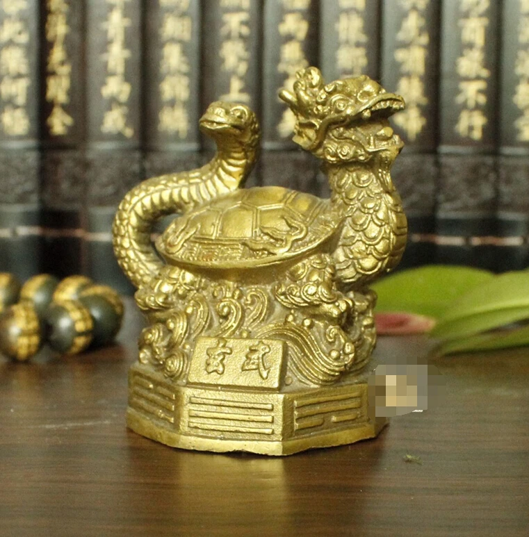506++ медь Xuanwu домашний интерьер изделия из металла подарки Декор украшения фэн-шуй защищает талисман