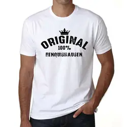 Оригинальная футболка Renquishausen, Homme, футболка Блан, Cadeau, Geschenk, хлопковая Футболка Harajuku, модная Классическая футболка