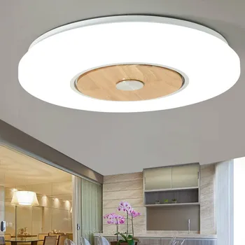 

Around Ceiling Wooden Lighting Lamps for sitting Room Light Modern Led Ceiling Lamp cottage Free shipping