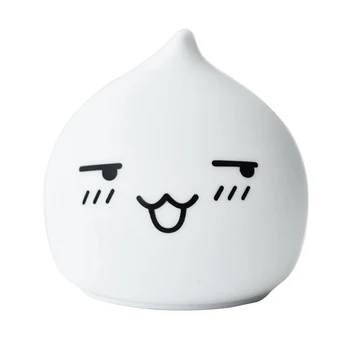 

Baby Nursery Silicone LED Night Light Free Standing Gift Bedroom Home Decor Portable Battery Powered Cute For Kids Modern
