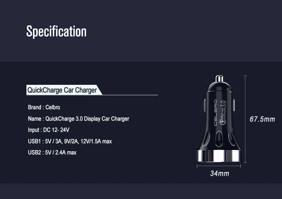 Обновление 4.8A Usb Автомобильное зарядное устройство двойной Usb Автомобильное зарядное устройство с напряжением и током дисплей автоматическая зарядка для Iphone 11 samsung мобильный телефон