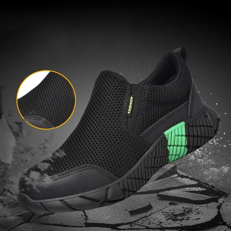 Steel Toe safety Shoes for Men Women-Slip Resistant Safety Work Sneakers Lightweight Indestructible Composite Toe Work Shoes Man safety shoes men shoes
