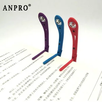

Anpro Mini LED Book Light Clip-on Reading Light Portable Led Light Reading For Reader Flexible Book Lamp