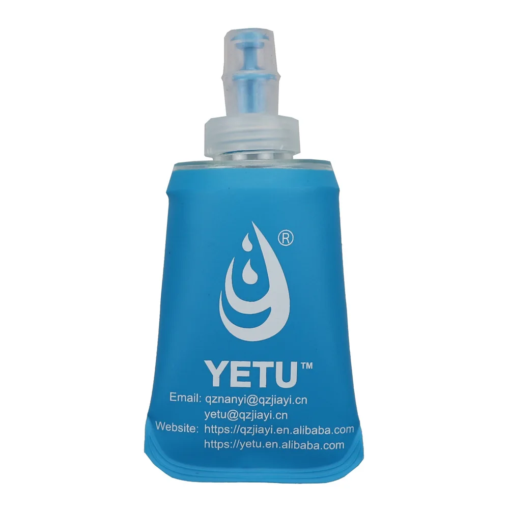

148ml Sports TPU Water Bottle Suction Nozzle Foldable Sports Water Bottle Portable Outdoor Drinking Water Bottle Sports Water Bo