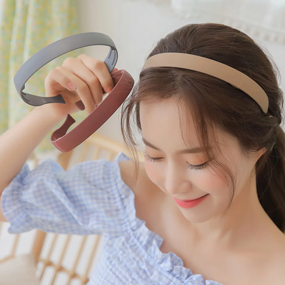 Haimeikang Foldable Headband Solid Color Hair Bands For Women Fashion Bezel  Hair Hoop Girls New Hairband Hair Accessories|Women's Hair Accessories| -  AliExpress