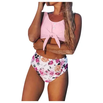 

Women Swimwear Bathing Suit Two Piece Swimsuit Push Up Bikini Beachwear Swimwear Bathing Suit Padded Swimming Bikini #4.27