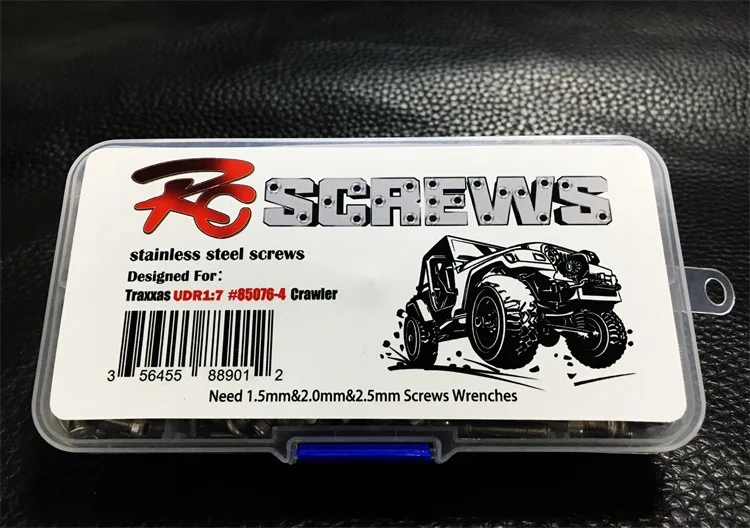 

Traxxas Udr1: 7 after Straight Bridge Short Card Stainless Steel Upgrade Screw Pack Screw Box Vulnerable Accessories