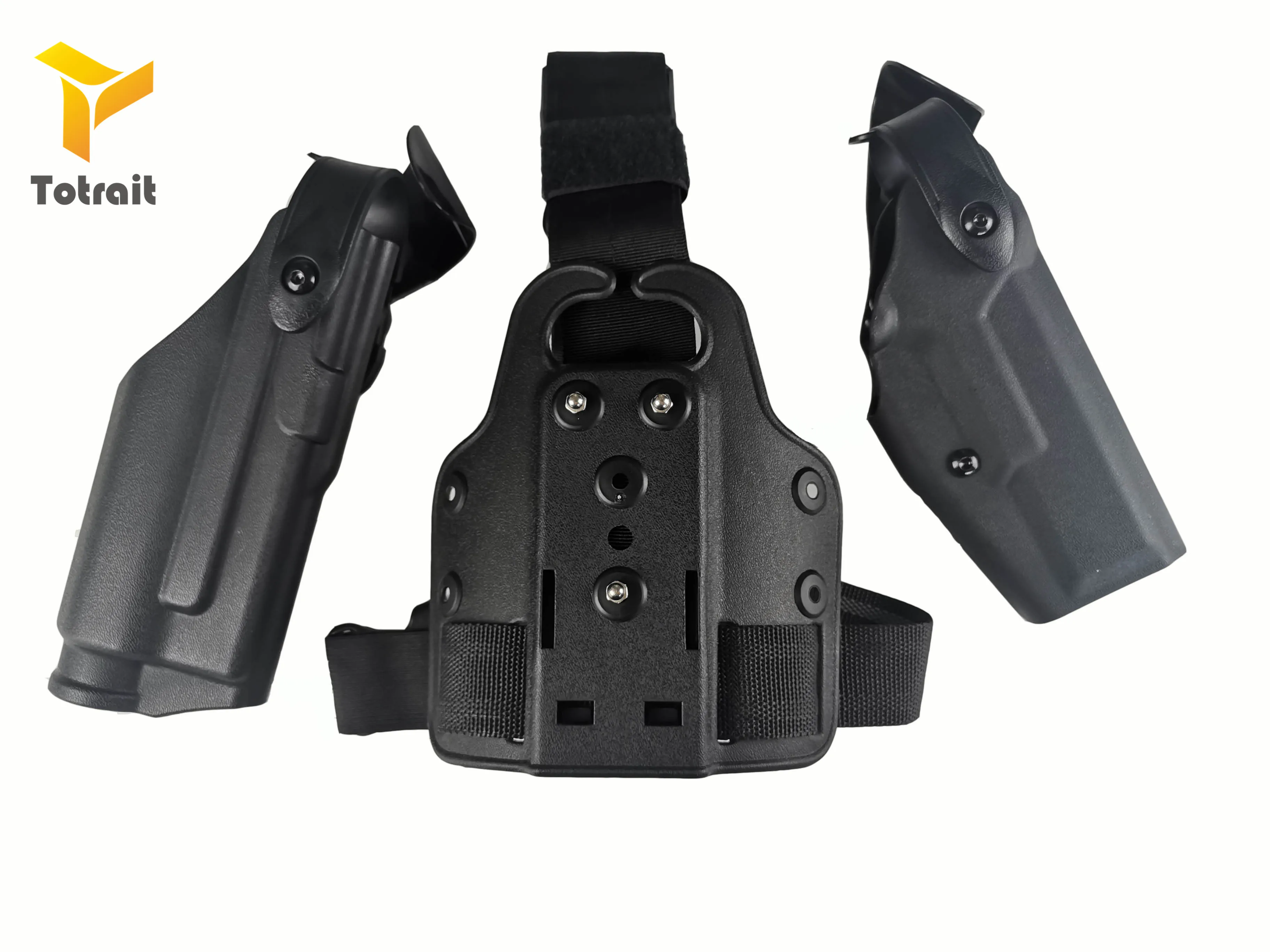 Airsoft Safarilands пистолет Glock17 19 22 23 31 Ремень Кобуры вспышка светильник для правой руки использовать ножной кобура светильник подшипник glock кобура