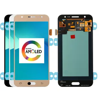 

Replacement Parts Super AMOLED LCD For Samsung Galaxy J5 2015 J500 J500F J500FN J500H J500M LCDs Display+Touch Screen Digitizer
