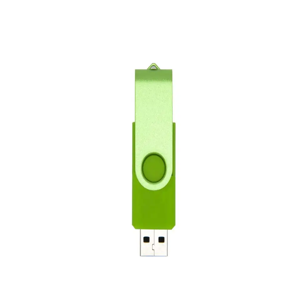 Флеш-накопитель для смартфонов OTG USB Flash Drive cle usb 2,0 stick 64G otg флеш-накопитель 4g 8g 16g 32g 128G устройства для хранения данных - Цвет: green