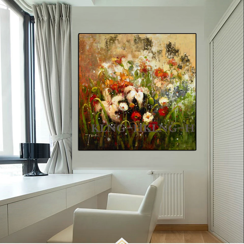 Decoracion Del Hogar Pinturas De Arte Pintura Al Oleo Sobre Lienzo