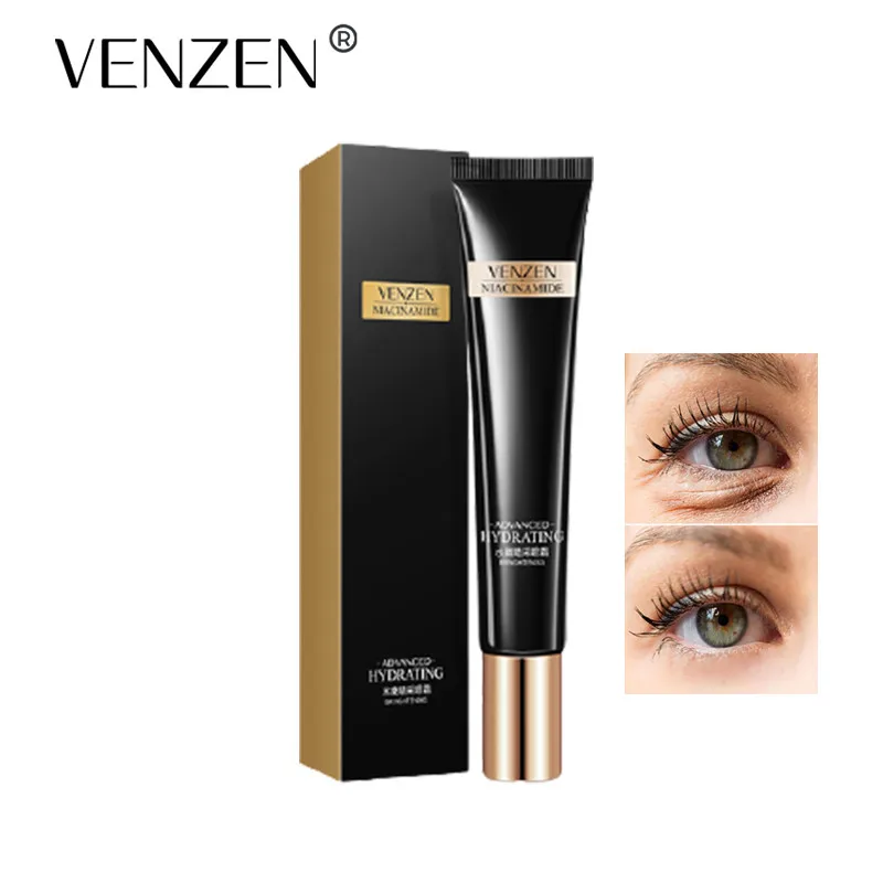 VEZE Nicotinamide Eye Cream Moisturizing Hyaluronic acid Serum Anti Wrinkle Firming Improve Eye Bags AndDark Circles Skin Care