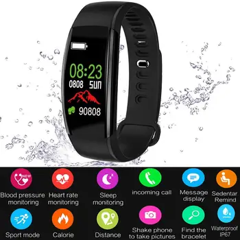 

Waterproof Call Reminder Sleep Monitor Sports Bluetooth Smart Watch Bracelet reloj hombre zegarek damski reloj mujer