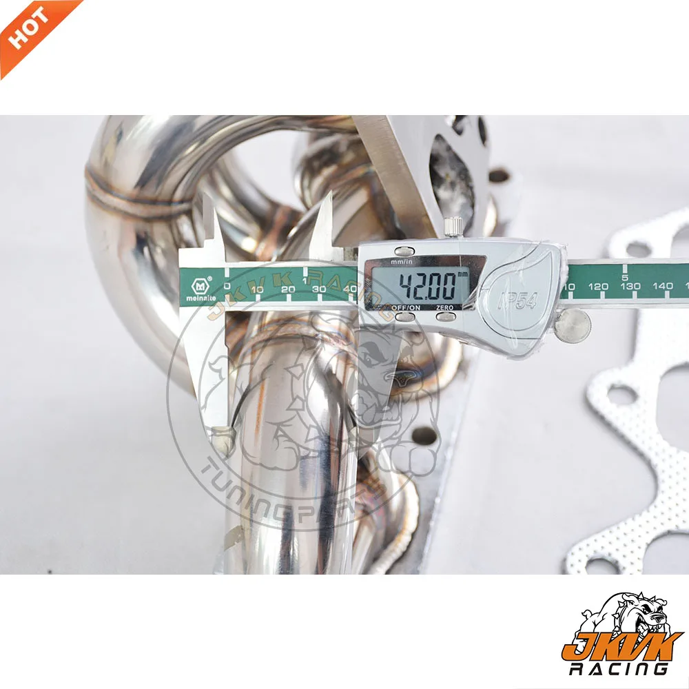 JKVK гоночный коллектор для Lancer EVO8 2.0L 4G63 I4 2003-2005