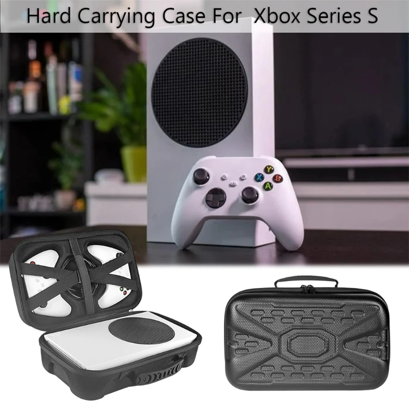 

1pc Hard Carrying Case Shell Bag SKIN for -Xbox Series S Game Console Gamepad Controller and Accessories C7AB