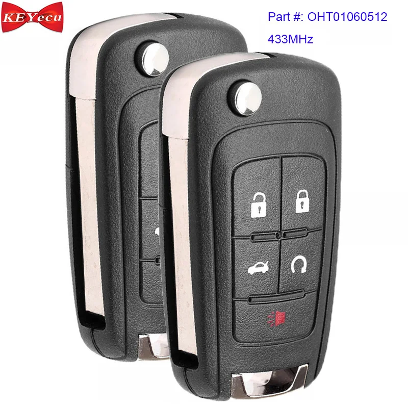 KEYECU 2pcs for Buick Encore Lacrosse Regal Verano 2015 2016