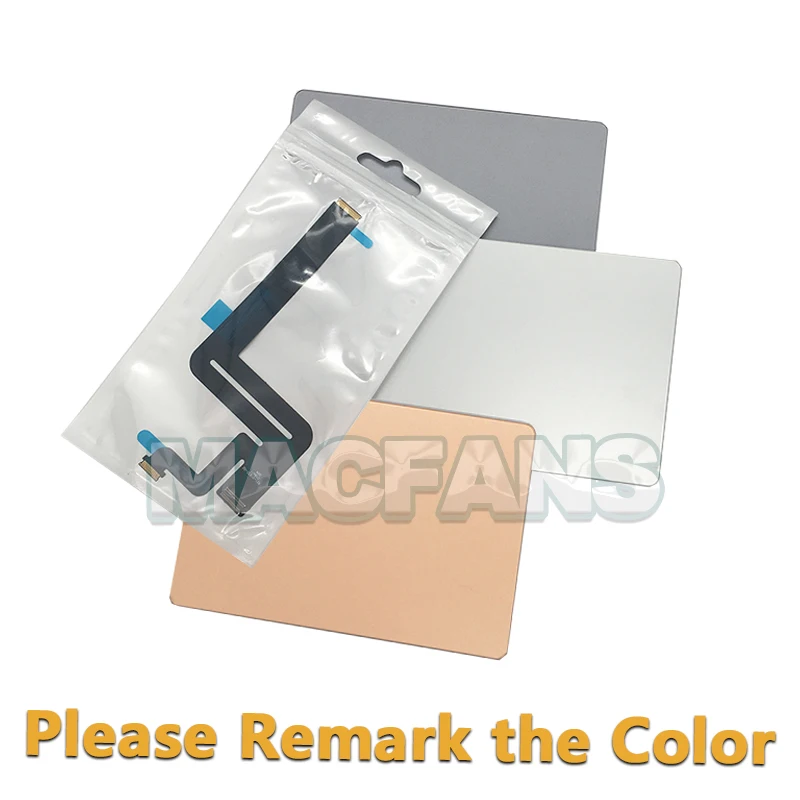Original A1932 Trackpad for Macbook Air 13&ldquo; A1932 Touchpad With Flex Cable 821-01833-02 Gray/Gold Replacement