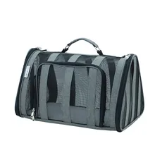 Летняя новая полностью дышащая прозрачная сетчатая переносная сумка для кошек переносная складная сумка для домашних животных sj-1-QS170411