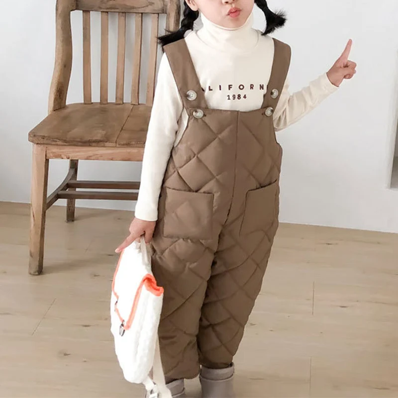 

Baby boy winter clothes Thick warm down Cotton Infant newborn Kids overalls Girl Jumpsuit Casual toddler costume