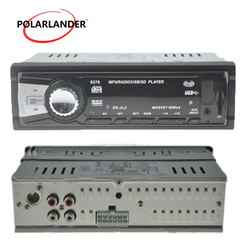 Автомобильная магнитола стерео система с bluetooth MP3 FM USB Типоразмер 1 Din 12 В|car radio