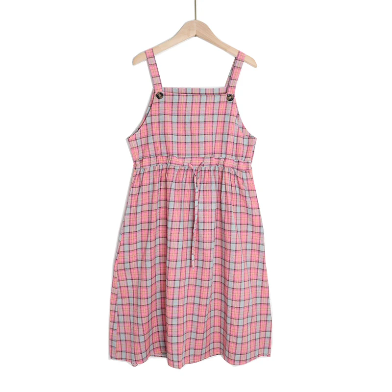 Kawaii Plaid Fashion Pinafore Summer Dress - 27 - Kawaii Mix