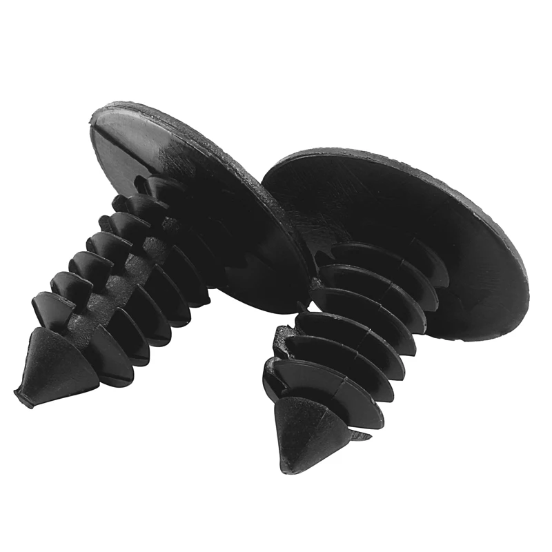 30pcs 9mm x 8mm Hole Plastic Car Fender Fir Tree Clips Rivets Retainer