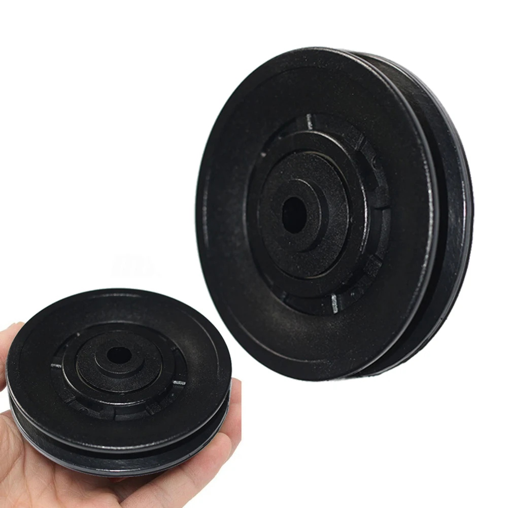 90mm Nylon Bearing Pulley Wheel Fitness Equipment Safe Gym Durable Part Universal Waterproof Wear Resistance Cable Round