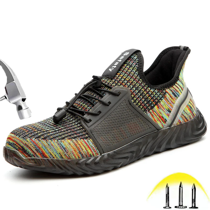 colorful steel toe shoes