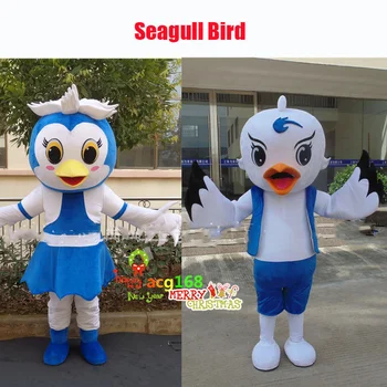 

Seagull Mascot Costume Suit Cosplay Party Game Fancy Dress Outfits Advertising Carnival Halloween Christmas Easter Adults Parade