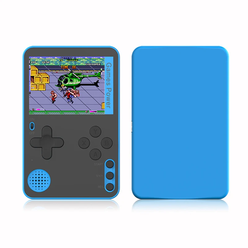 Portable Mini Retro Handheld Video Game Console 8-Bit 2.4 Inches Color LCD Color Game Player Built-in 500 Games For Kids Gifts 