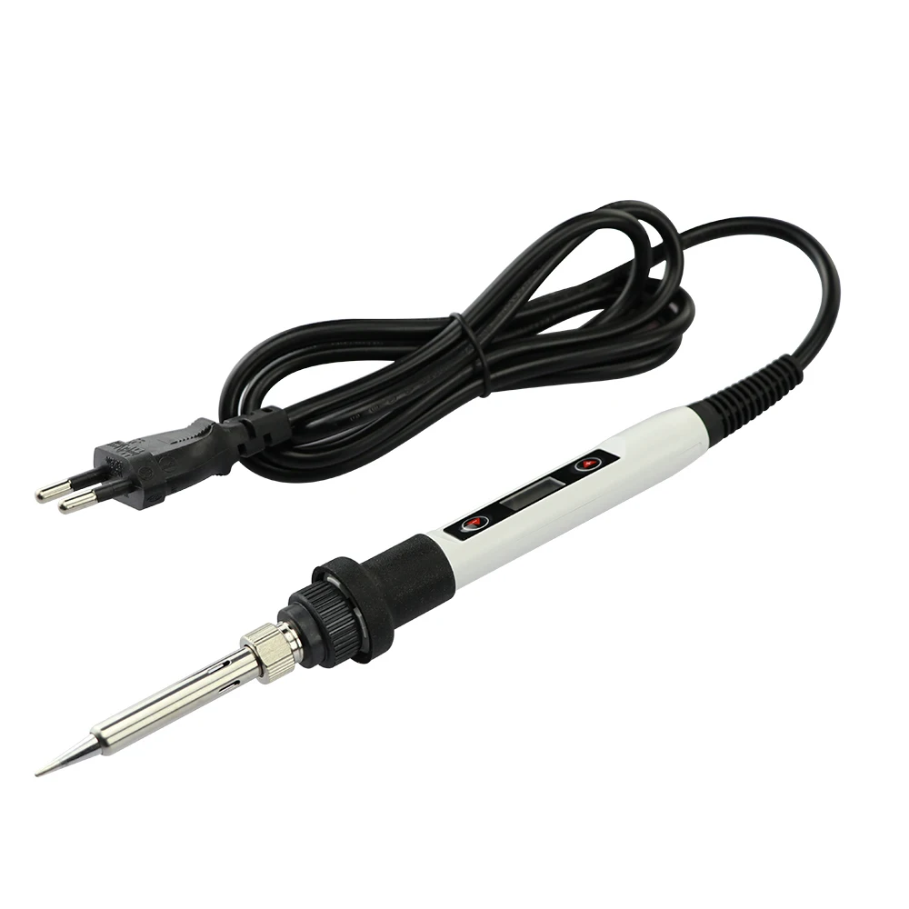 80W LCD Constant Temperature Electric Soldering Iron 220V/110V With Soldering Iron Head Welding Wire Repair Tools inverter arc welder